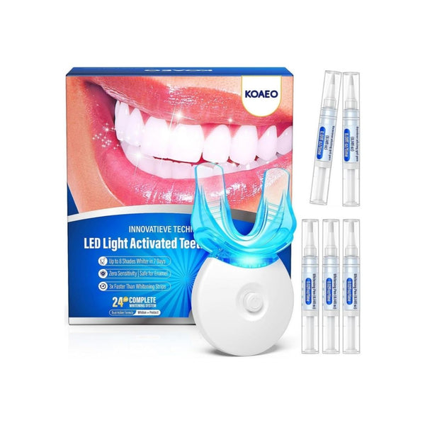 Teeth Whitening Kit with LED Light