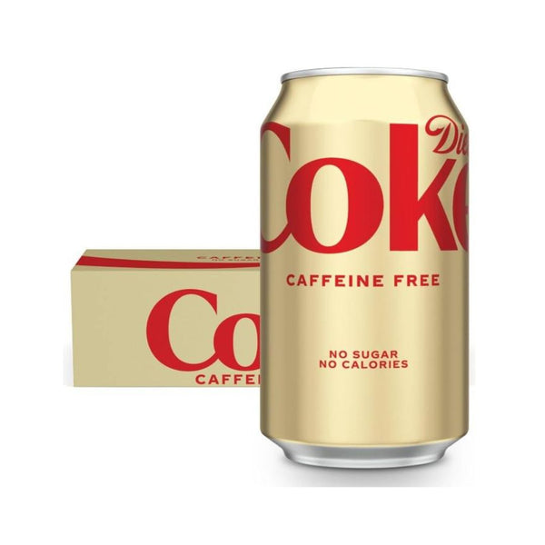12 Cans of Diet Coke Caffeine Free Soda
