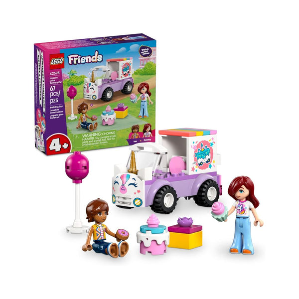 LEGO Friends Unicorn Cake Delivery Car Building Toy