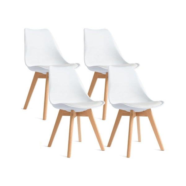 Set of 4 CangLong Mid Century Modern Dining Chairs