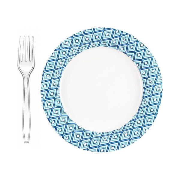 150 Paper Plates With Forks