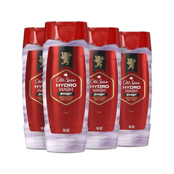 4-Pack Old Spice Moisturizing Body Wash
