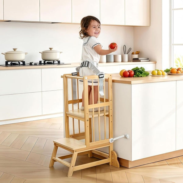 Toddler Step Stool Kitchen Tower
