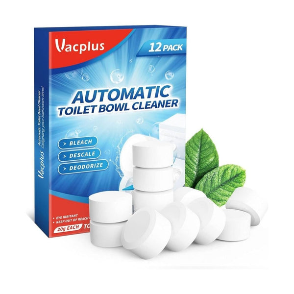 12 Vacplus Toilet Bowl Cleaner Tablets