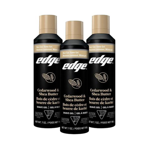 3-Pack Edge Shave Gel for Men