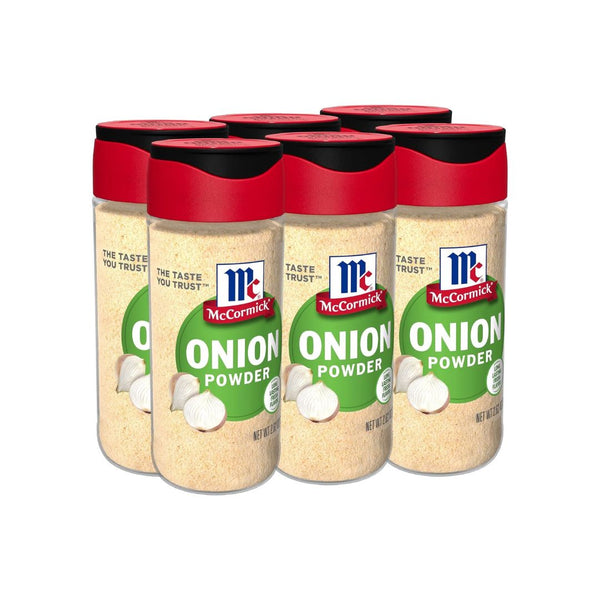 6 Pack of McCormick Onion Powders