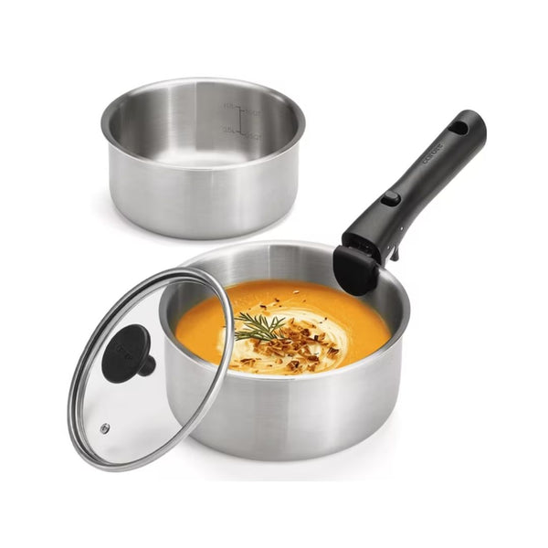 4 Pcs Carote Stainless Steel Saucepan Set