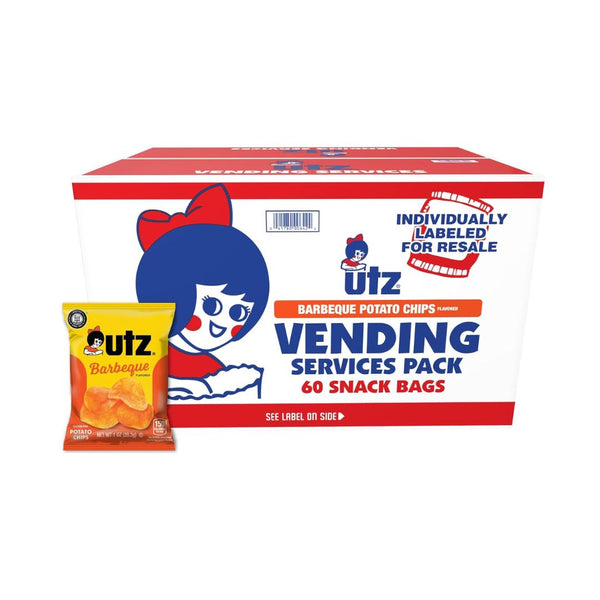 60 Bags of Utz Potato Chips, Barbeque