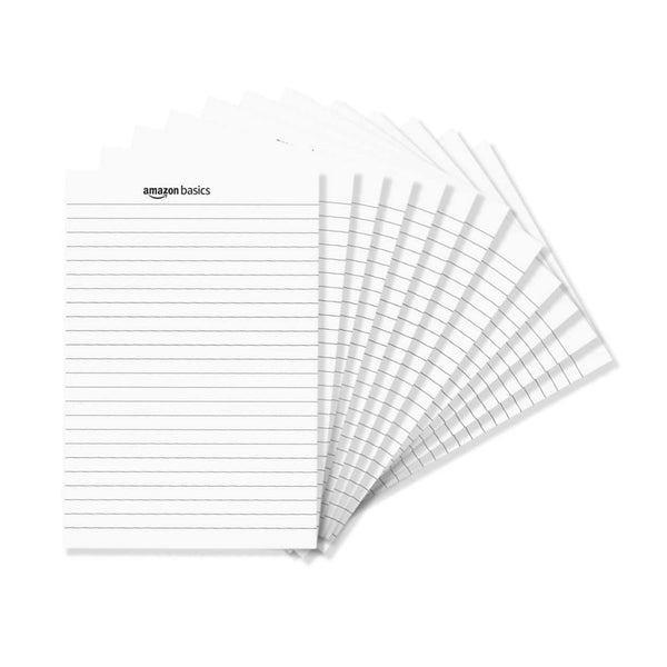 72 Pack Of Amazon Basics Writing Pads
