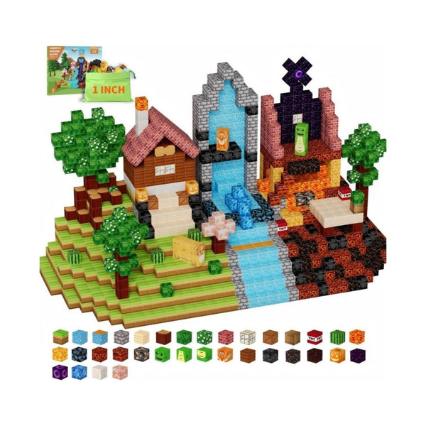 200-Pcs Magnetic Building Blocks