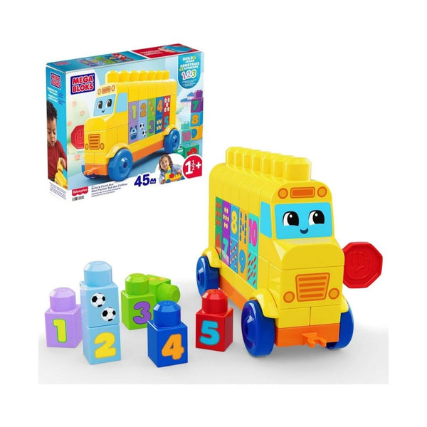 45-Pcs MEGA BLOKS First Builders Toddler Block Toys Set