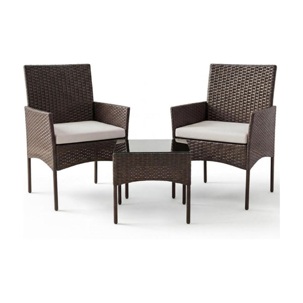 3 Piece Sweetcrispy Patio Furniture Set