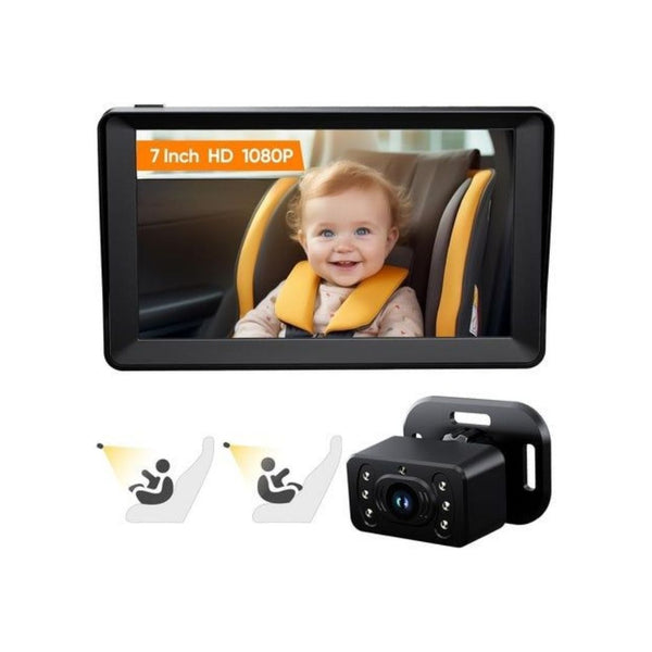 Car Baby Monitor with Dual 1080P Cameras