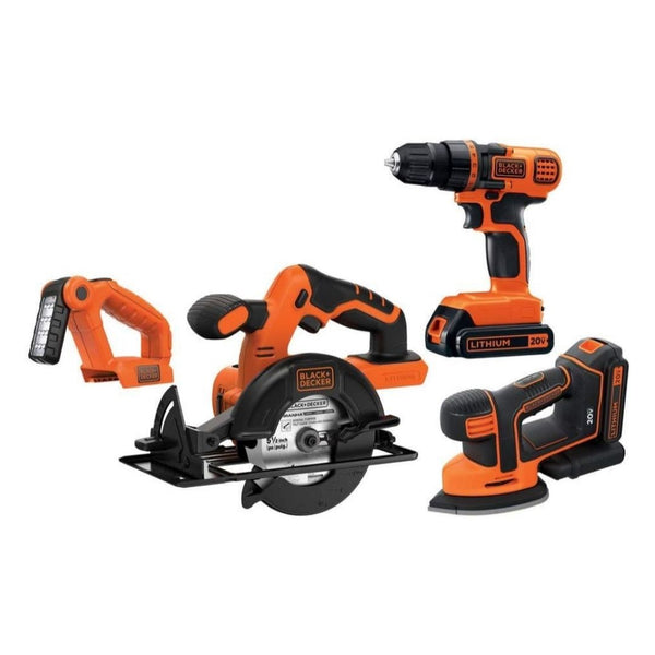 BLACK+DECKER 20V MAX Cordless 4-Tool Combo Kit