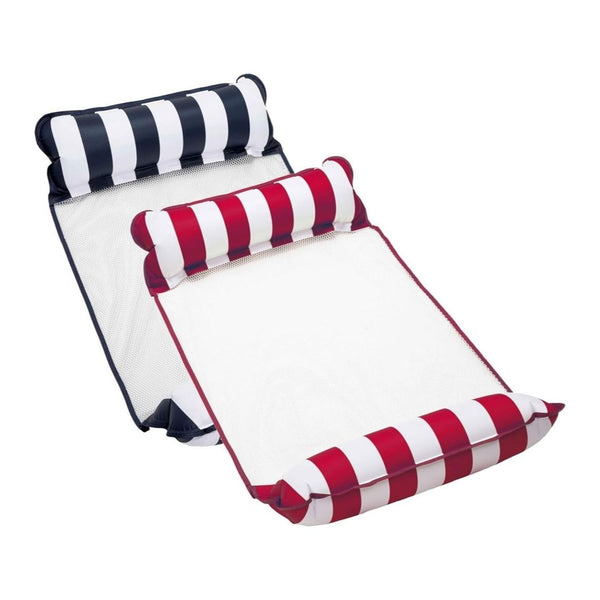 2 Pack Of Aqua 4-In-1 Monterey Hammock Pool Floats