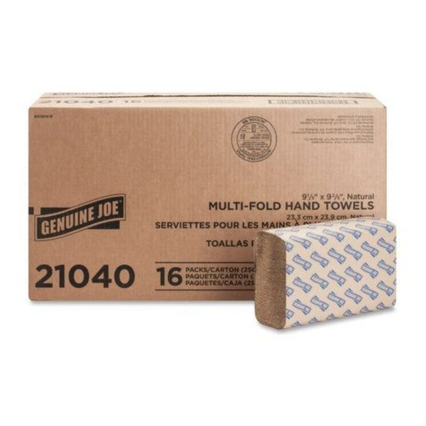 16 Packs Genuine Joe Multi-Fold Hand Towels