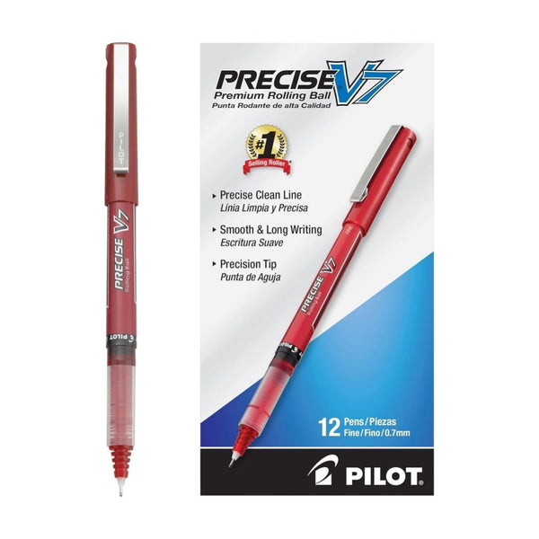24 Count Pilot Precise V7 Rollerball Pens
