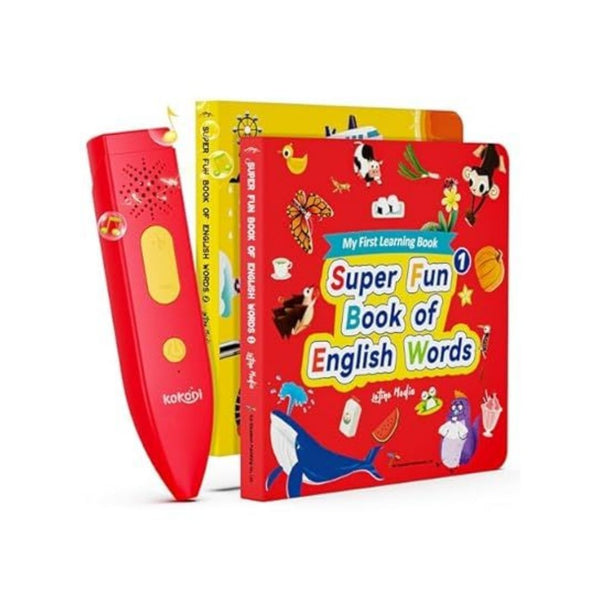 Talking Pen Book Set with Audio Nursery Rhymes (6 Variations)