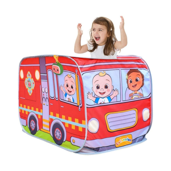 CoComelon Official Musical Firetruck Pop Up Tent