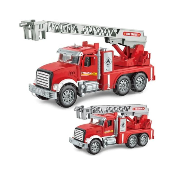 Fire Truck Toy with Rotating Extend Ladder