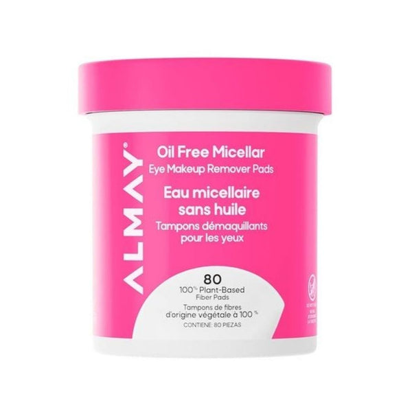 80 Almay Oil Free Micellar Eye Makeup Remover Pads