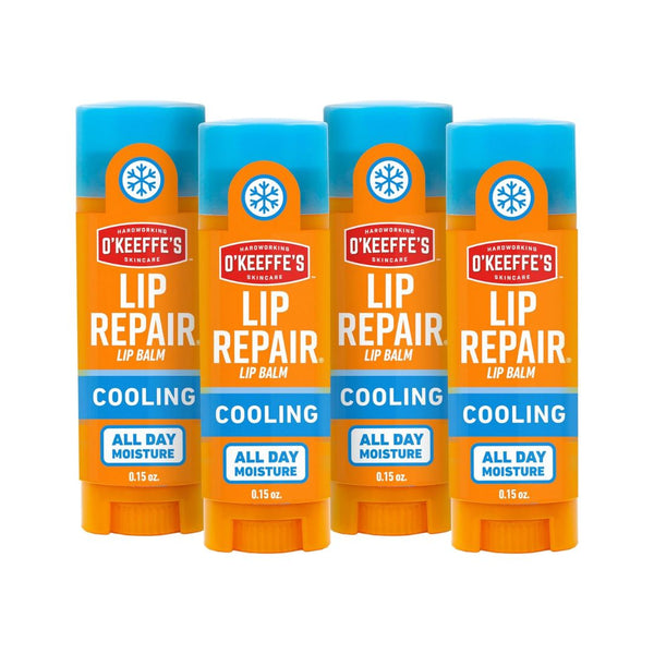 4-Pack O’Keeffe’s Lip Repair Lip Balm