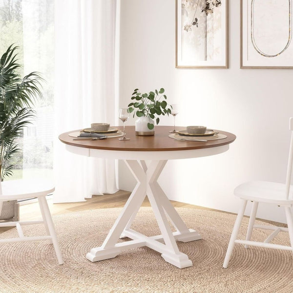 Bush Home 45-Inch Round Dining Table