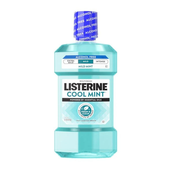 Listerine Cool Mint Alcohol-Free Mild Mouthwash