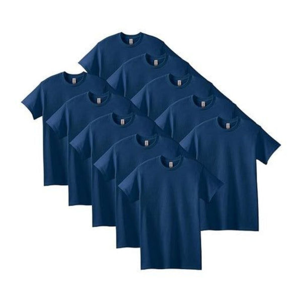 10 Gildan Heavy Cotton Medium T-Shirts