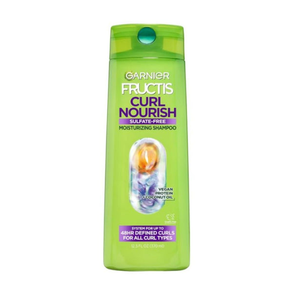 2 Bottles of Garnier Fructis Curl Nourish Moisturizing Shampoo