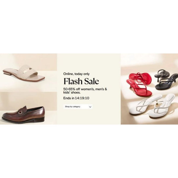 Save 50%-65% On Men’s, Women’s, And Kids’ Shoes Plus UGG On Sale!
