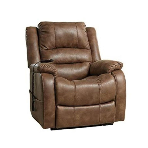 Signature Design by Ashley Faux Leather Electric Power Lift Recliner