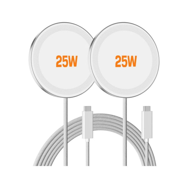 2-Pack 25W Magnetic Wireless Charger
