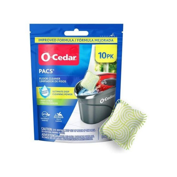 10 O-Cedar PACS Hard Floor Cleaner (2 Scents)
