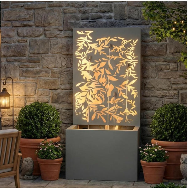 Christopher Knight Home Decor Water Fountain with LED Light