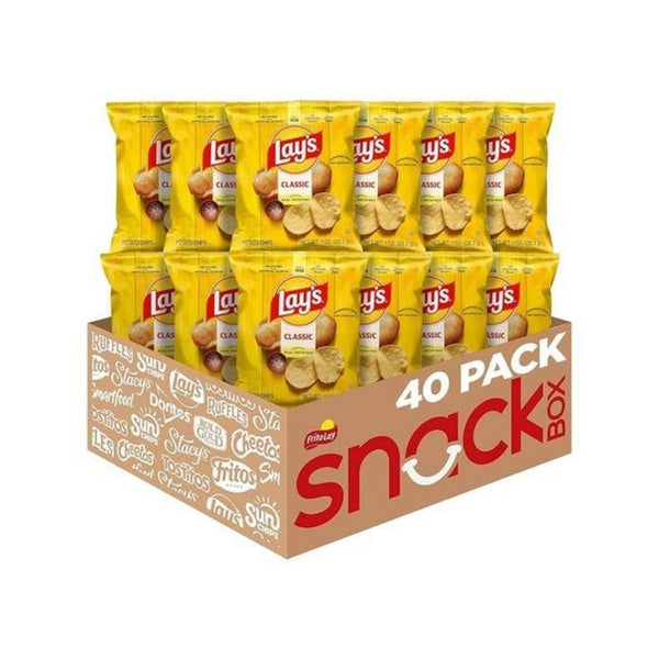 40 Snack Bags Lay's Potato Chips