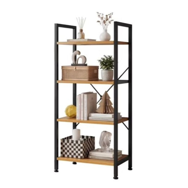 4 Tier Classic Modern Bookcase