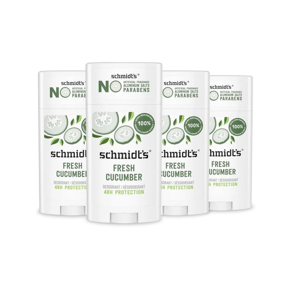 4-Count Schmidt's Aluminum-Free Vegan Deodorant