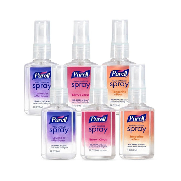 Pack of 6 PURELL Hand Sanitizer Spray