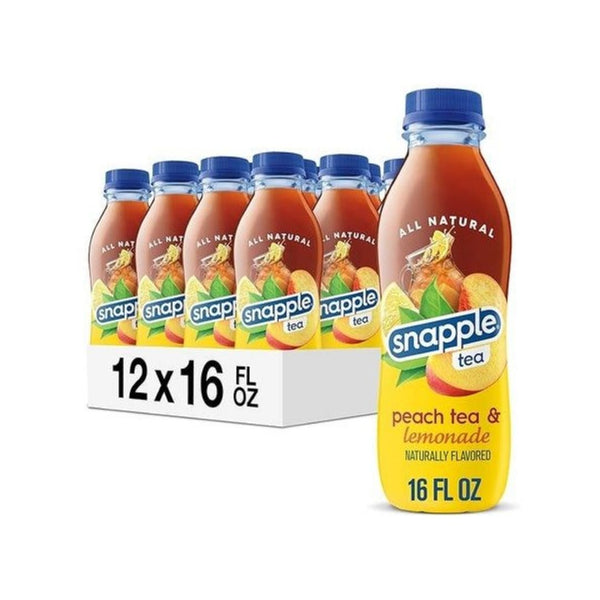 24 Bottles Snapple Peach Tea Lemonade