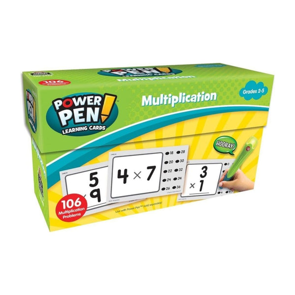 Teacher Created Resources Power Pen Learning Cards: Multiplication