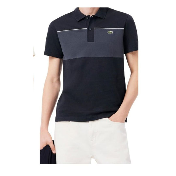 Lacoste Regular Fit Colour-Block Piqué Polo Shirts