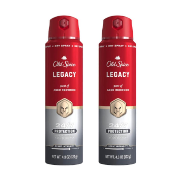 2-Pack Old Spice Antiperspirant Spray