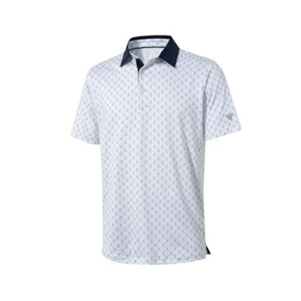 Men’s Dry-Fit Moisture-Wicking Golf Polo Shirts (7 Colors)