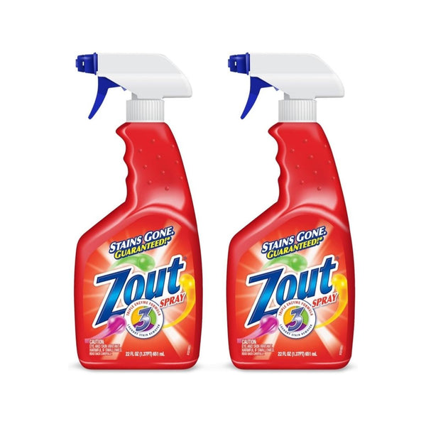 2-Pack Zout Laundry Stain Remover Spray