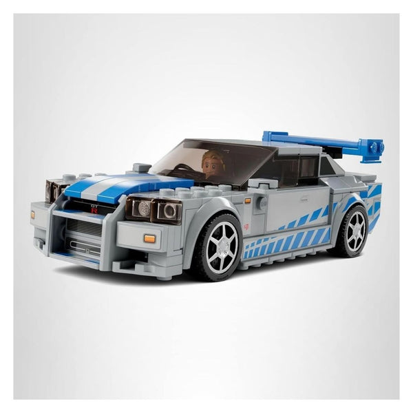 319-Pcs LEGO Nissan Skyline GT-R (R34) Car Building Kit