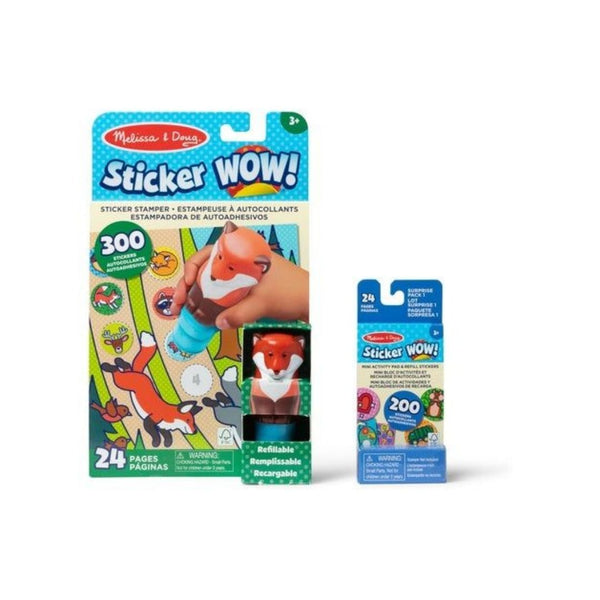 Melissa & Doug Sticker Wow Fox Bundle