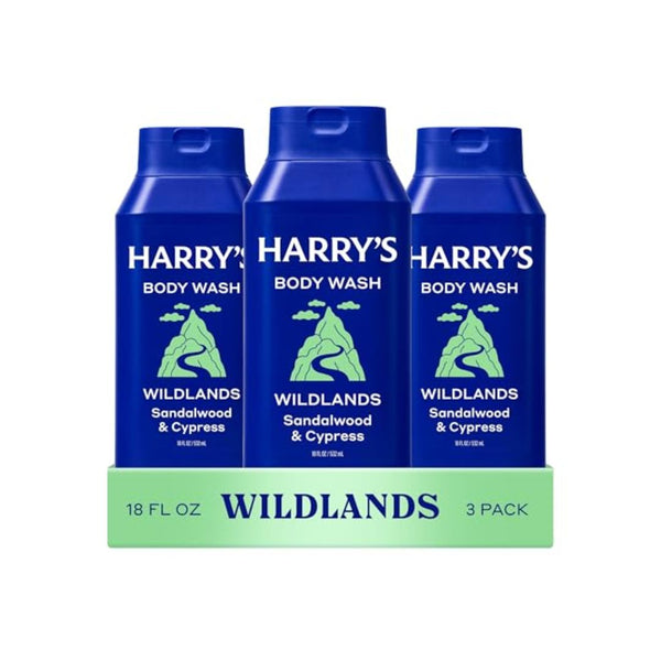 3 Pack Harry's Men's Body Wash
