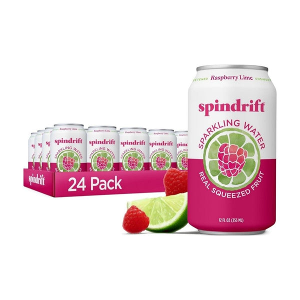 24 Cans of Spindrift Sparkling Water