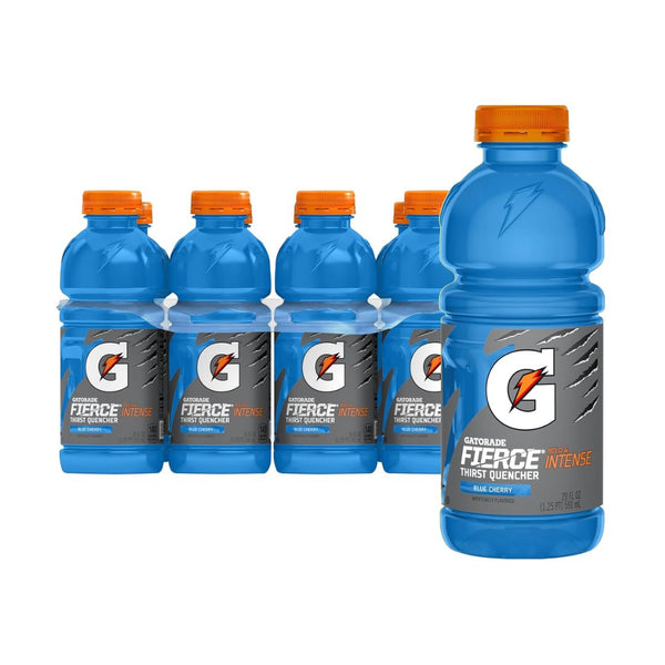 8-Pack Gatorade Fierce Blue Cherry Thirst Quencher